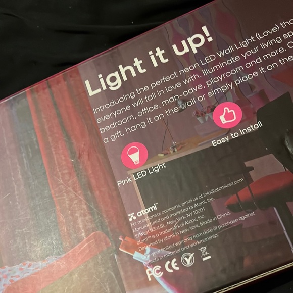 Neon LED Wall light - Picture 5 of 5